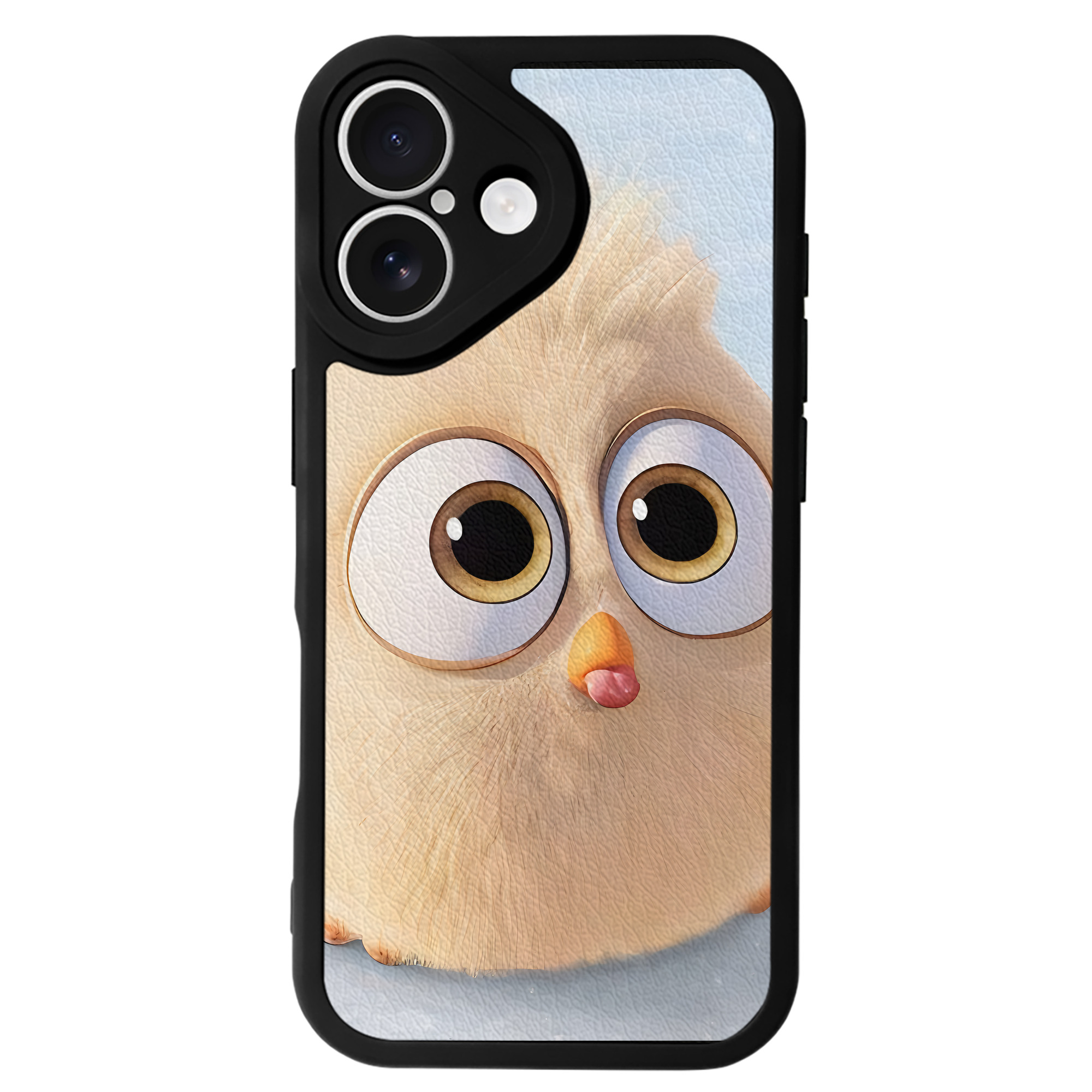 （画像用） Angry Birds アングリーバード 【iPhone 16シリーズ対応】シリコンスマホケース（レザー調） 材質：シリコン